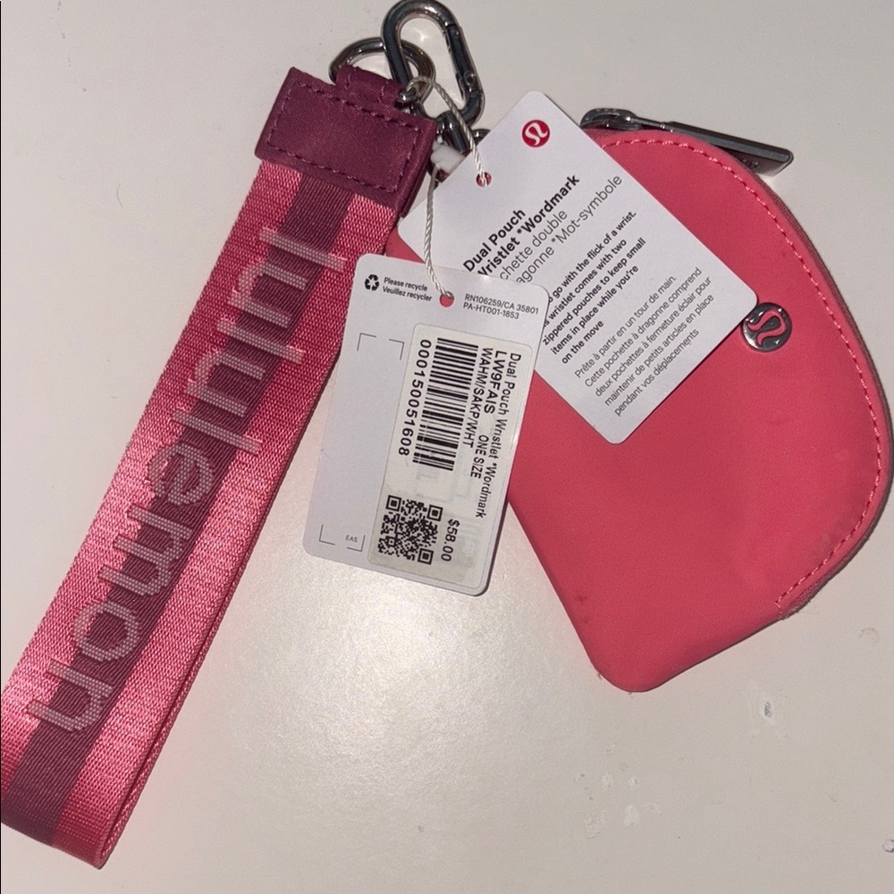 lululemon athletica Pink Coin Pouch
